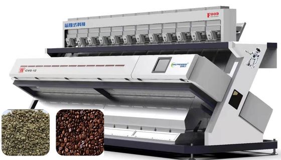 Kalite  768 Channels Coffee Bean Color Sorter Machine With Altera Processor / CCD Camera Fabrika