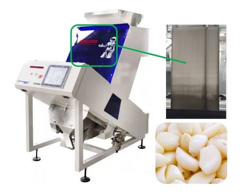 Kalite  Accurate Recognition Garlic Color Sorter 0.6-1.2 t/h High Speed Sorting Machine Fabrika